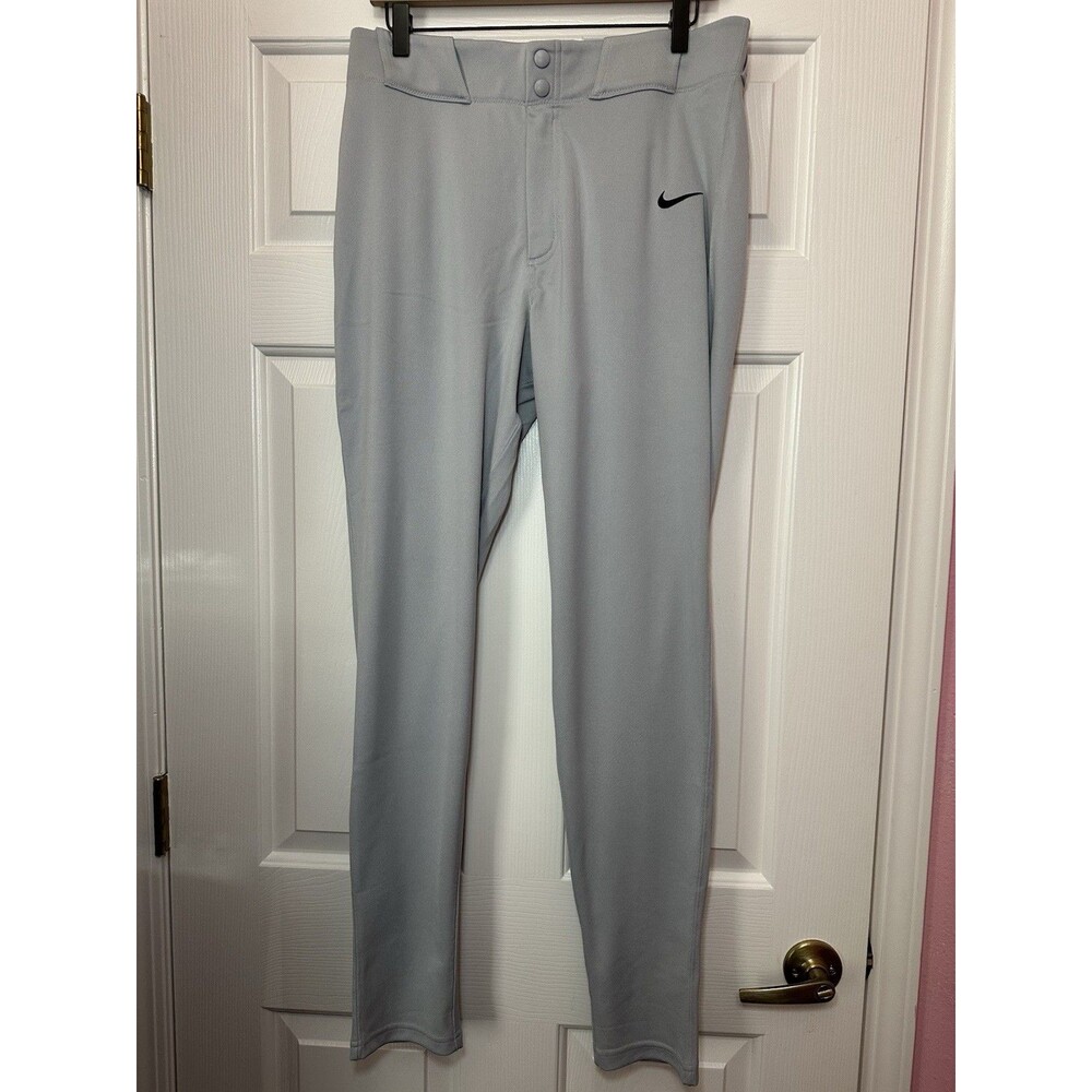 Nike Vapor Select Pro Baseball Pants Mens Size Medium Gray FZ1369-012 NEW
